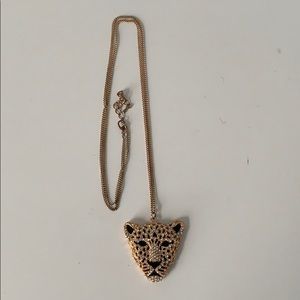 Long Leopard Necklace